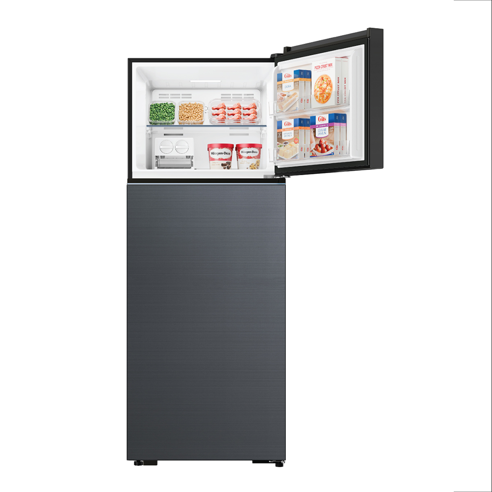 Haier 475L I 2 Star I Graphite Black I Double Door Refrigerator